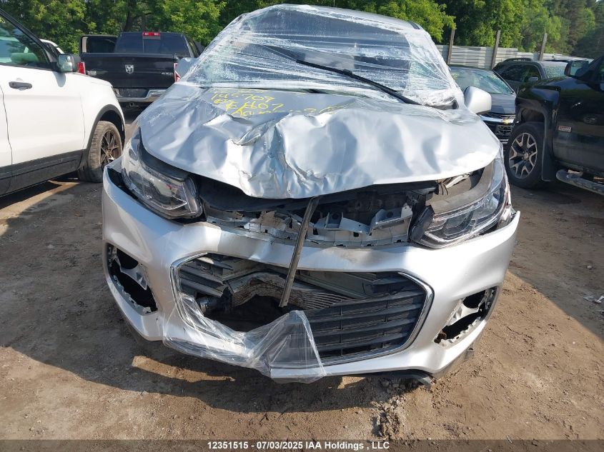 2019 Chevrolet Trax Ls VIN: 3GNCJKSBXKL145709 Lot: 12351515