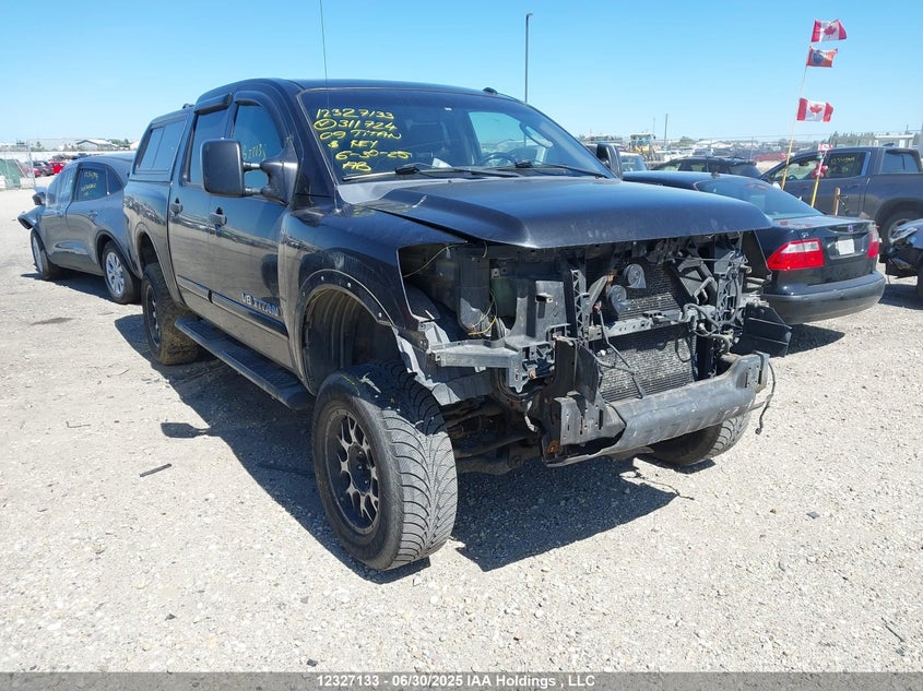 1N6AA07C89N311724 2009 Nissan Titan Xe auction photo 1
