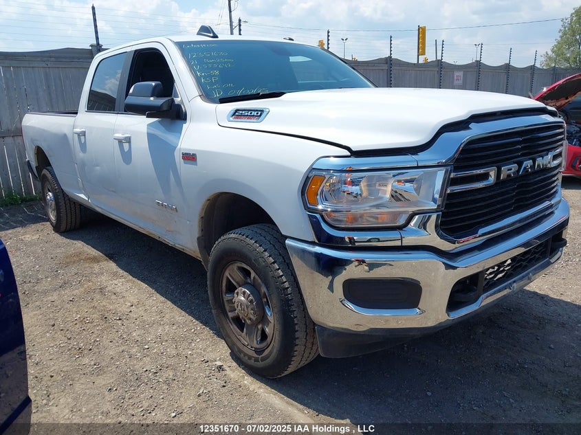 3C6UR5JJ1MG555642 2021 Ram 2500 Big Horn auction photo 1
