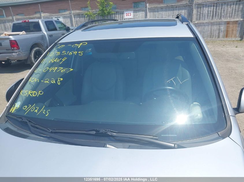 2011 Toyota Rav4 Limited V6 VIN: 2T3DK4DV7BW049767 Lot: 12351695