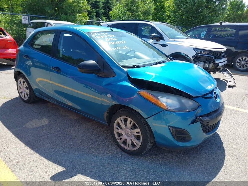 2012 Mazda Mazda2 VIN: JM1DE1KY3C0140916 Lot: 12351788