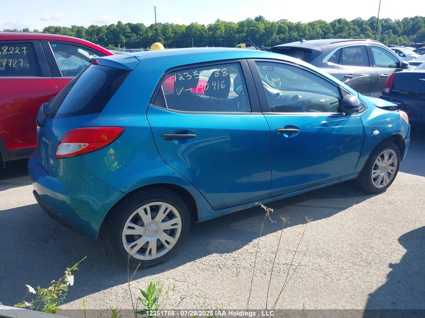 2012 Mazda Mazda2 VIN: JM1DE1KY3C0140916 Lot: 12351788