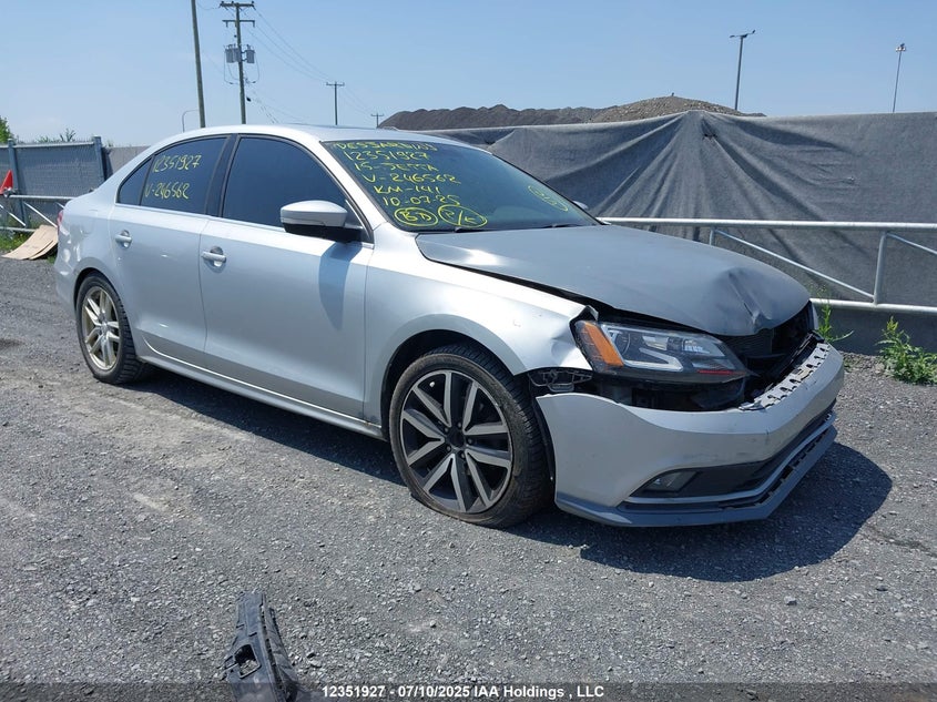 3VWL07AJ9FM246562 2015 Volkswagen Jetta Sel auction photo 1