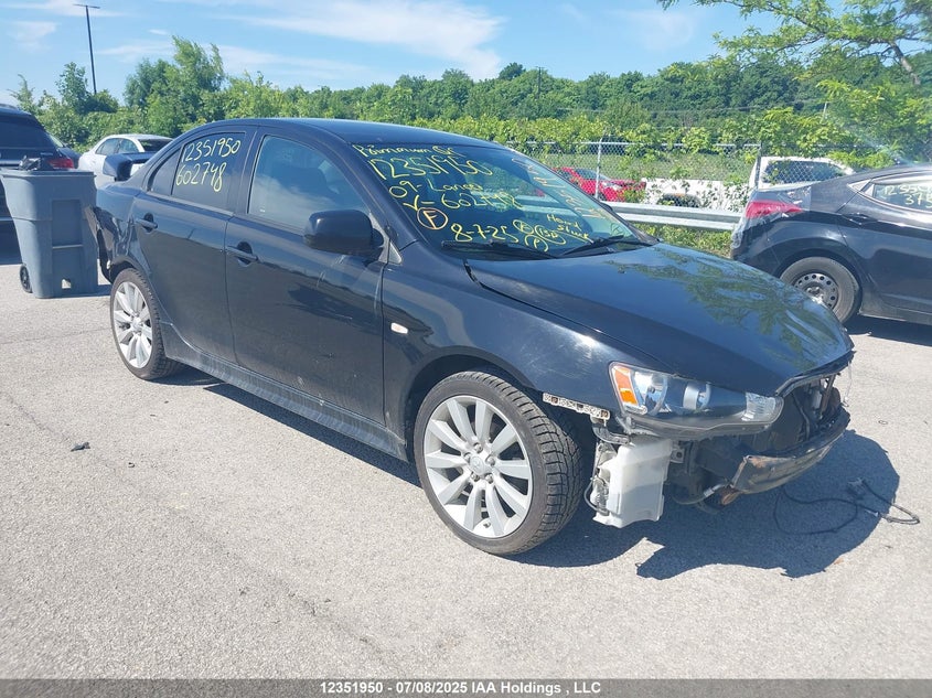 JA3AU86W89U602748 2009 Mitsubishi Lancer Gts auction photo 1