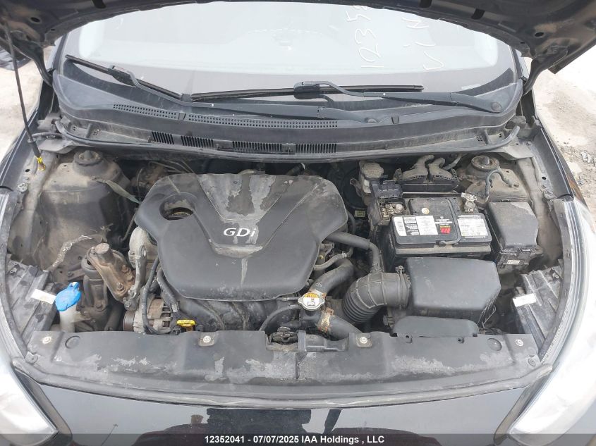 2014 Hyundai Accent Gls VIN: KMHCU5AE5EU184758 Lot: 12352041