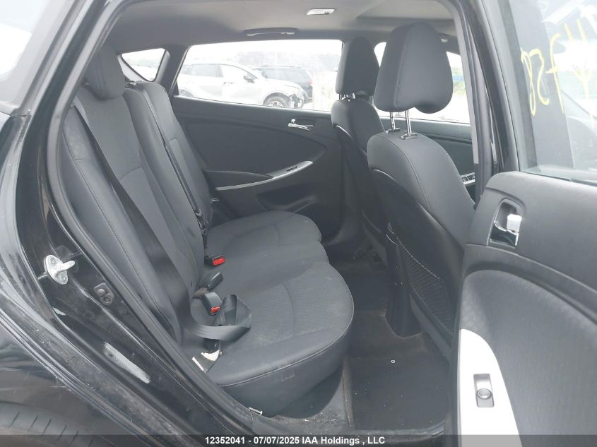 2014 Hyundai Accent Gls VIN: KMHCU5AE5EU184758 Lot: 12352041