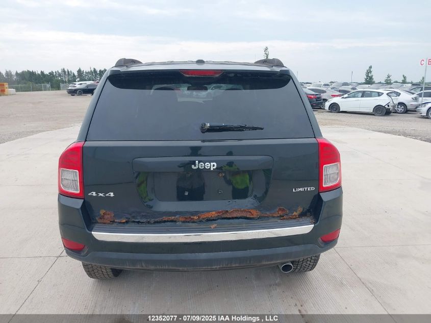 2013 Jeep Compass Limited VIN: 1C4NJDCB8DD173304 Lot: 12352077