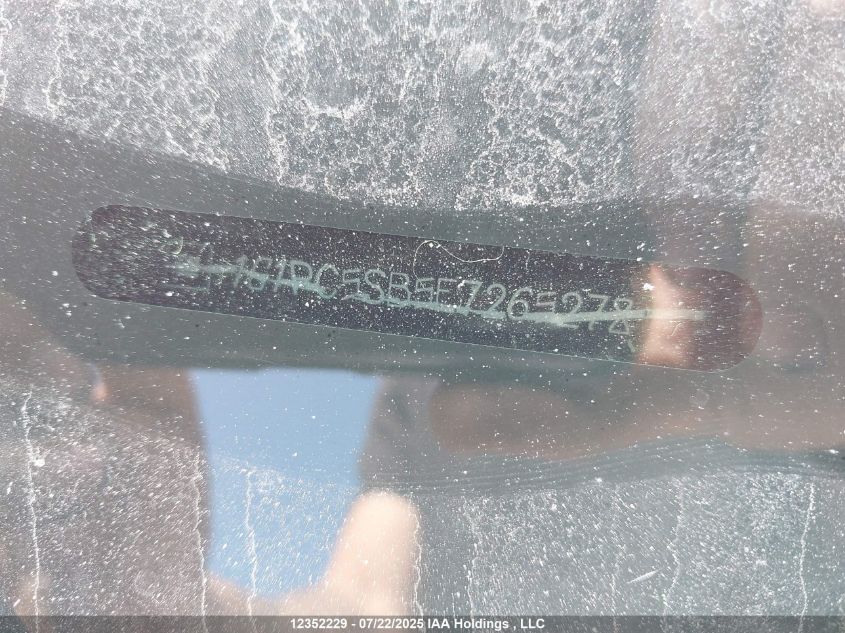 2015 Chevrolet Cruze Lt VIN: 1G1PC5SB5F7265278 Lot: 12352229