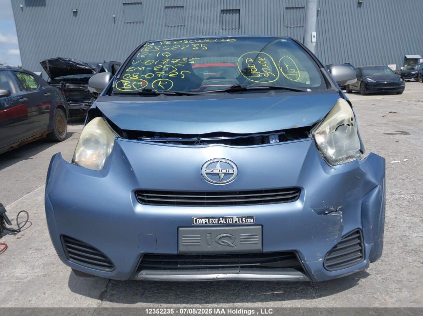 2012 Scion Iq VIN: JTNJJXB07CJ017735 Lot: 12352235