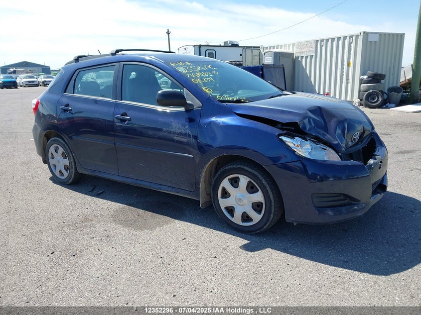 2T1LE4EE1AC015334 2010 Toyota Corolla Matrix S auction photo 1