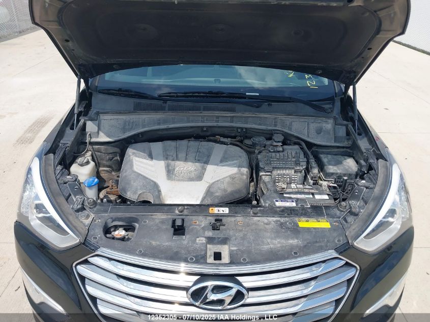 2016 Hyundai Santa Fe VIN: KM8SNDHF4GU160889 Lot: 12352305