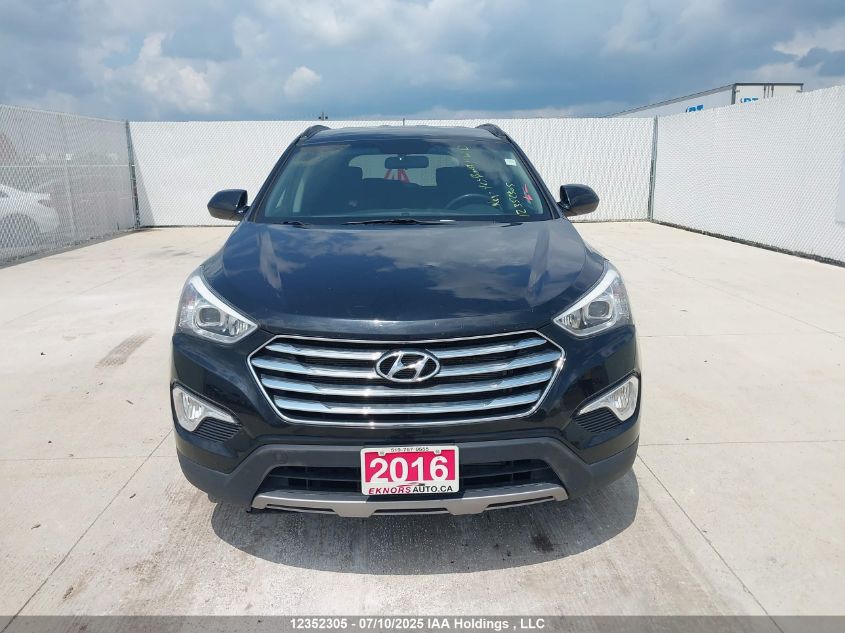 2016 Hyundai Santa Fe VIN: KM8SNDHF4GU160889 Lot: 12352305