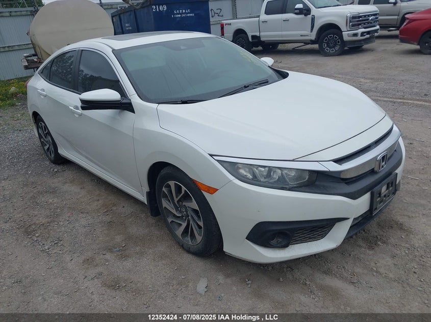 2HGFC2F81HH039439 2017 Honda Civic Ex 4Dr auction photo 1