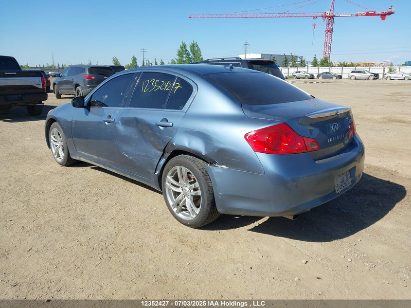 2010 Infiniti G37X Luxury/Sport VIN: JN1CV6AR9AM453187 Lot: 12352427