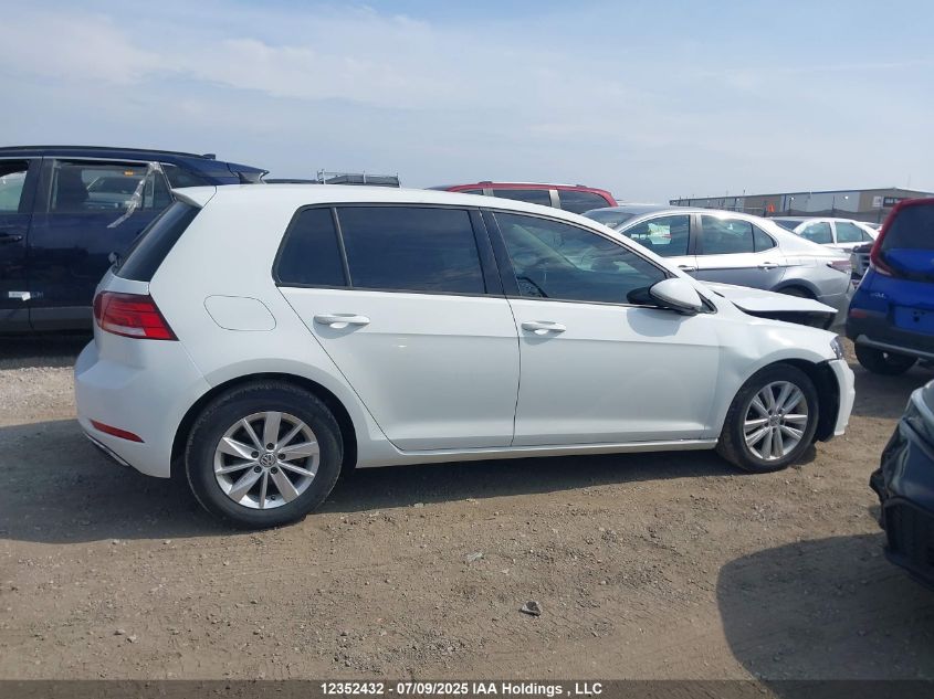 2020 Volkswagen Golf VIN: 3VWG57AU9LM017016 Lot: 12352432