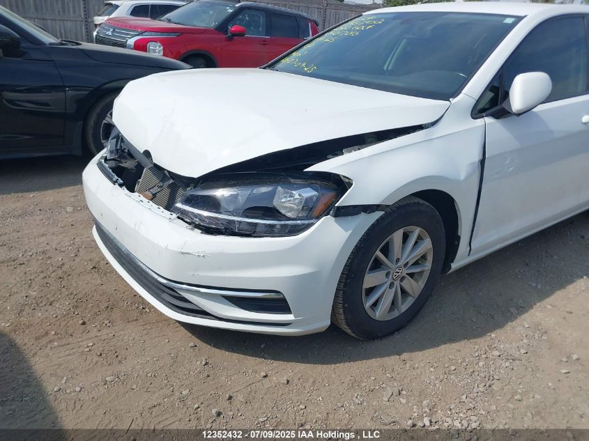 2020 Volkswagen Golf VIN: 3VWG57AU9LM017016 Lot: 12352432