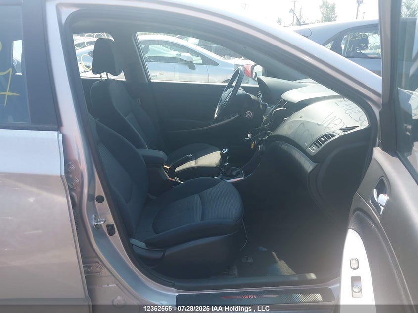 2016 Hyundai Accent Gls VIN: KMHCU5AE8GU257947 Lot: 12352555