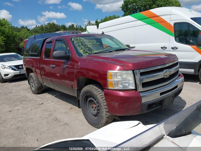 1GCEK19049Z165261 2009 Chevrolet Silverado K1500 auction photo 1