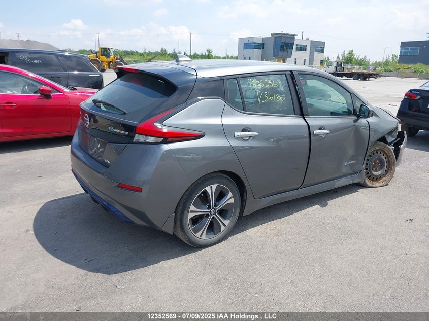2019 Nissan Leaf S/Sl/Sv VIN: 1N4AZ1CP6KC316180 Lot: 12352569