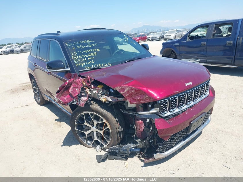 1C4RJHEG5S8656689 2025 Jeep Grand Cherokee Summit auction photo 1