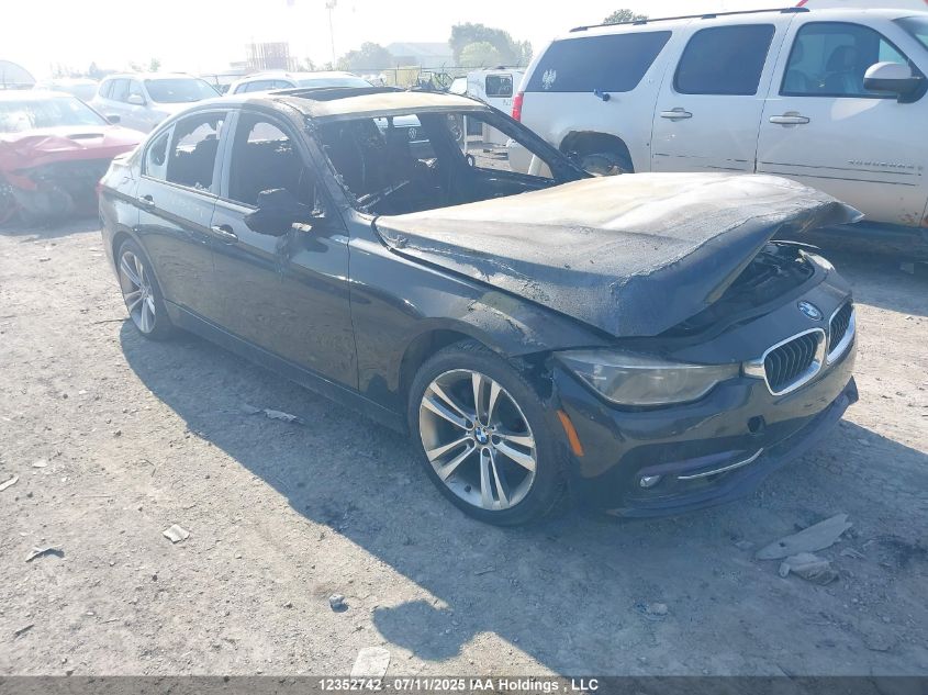 2018 BMW 330 Xi VIN: WBA8D9C55JA614554 Lot: 12352742