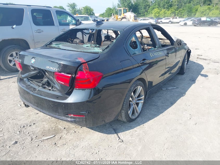 2018 BMW 330 Xi VIN: WBA8D9C55JA614554 Lot: 12352742