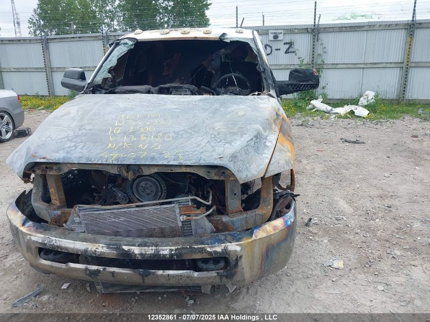 2010 Dodge Ram 2500 VIN: 3D7UT2CL2AG135980 Lot: 12352861