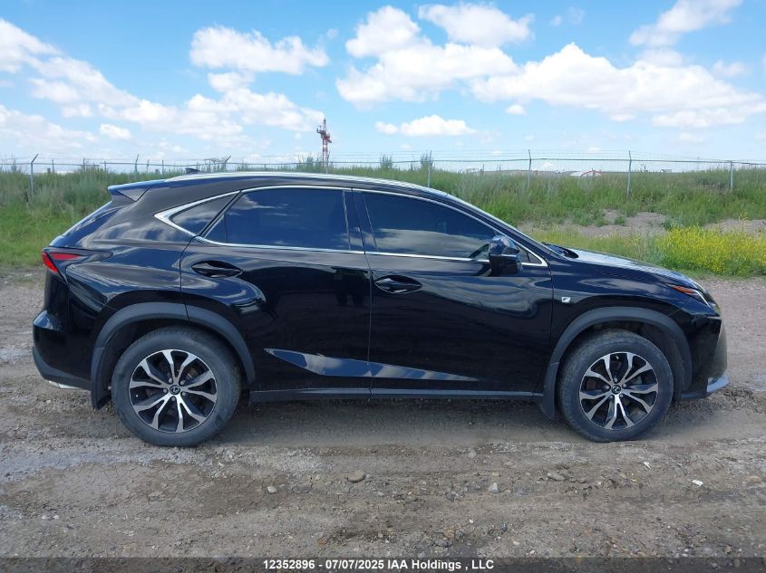 2017 Lexus Nx VIN: JTJBARBZ1H2117850 Lot: 12352896