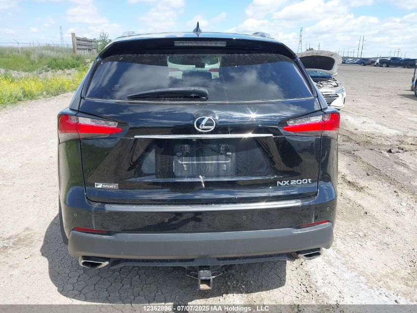 2017 Lexus Nx VIN: JTJBARBZ1H2117850 Lot: 12352896