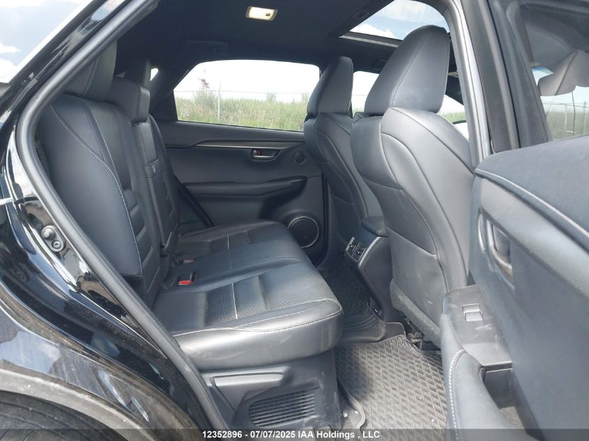 2017 Lexus Nx VIN: JTJBARBZ1H2117850 Lot: 12352896