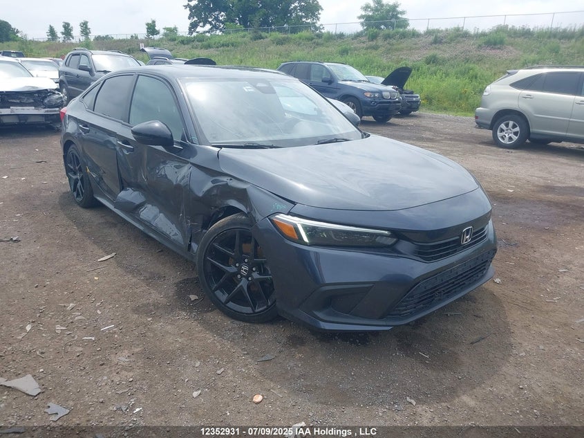 2HGFE2F57NH122076 2022 Honda Civic auction photo 1