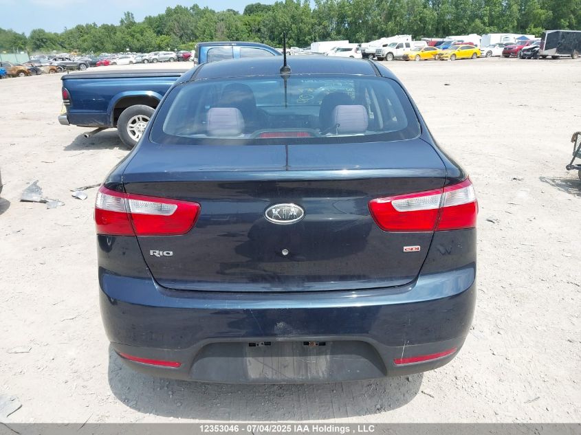 2012 Kia Rio Ex/Ex+/Lx/Lx+/Sx VIN: KNADM4A34C6073764 Lot: 12353046