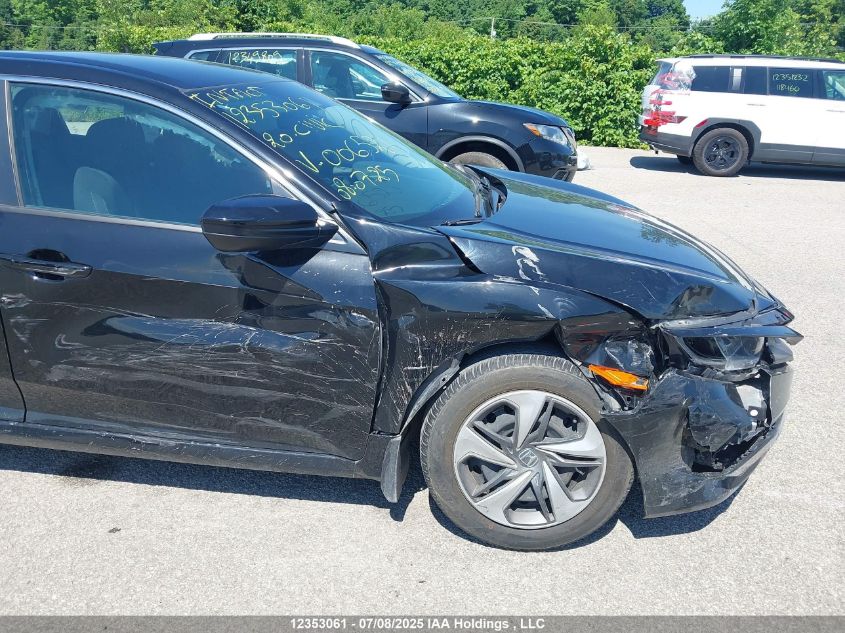 2020 Honda Civic VIN: 2HGFC2F5XLH006521 Lot: 12353061