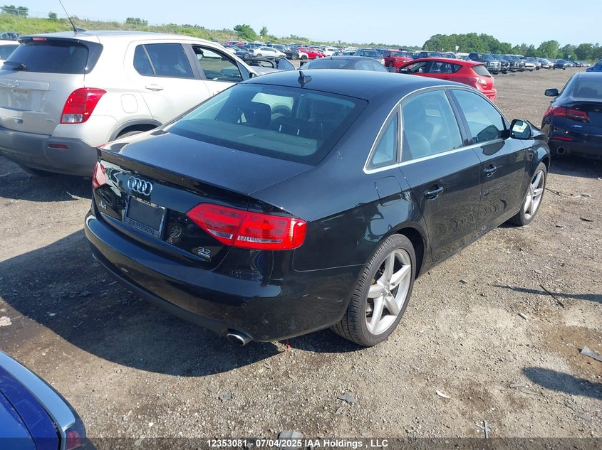 2009 Audi A4 Prestige VIN: WAUMK78K19A092086 Lot: 12353081