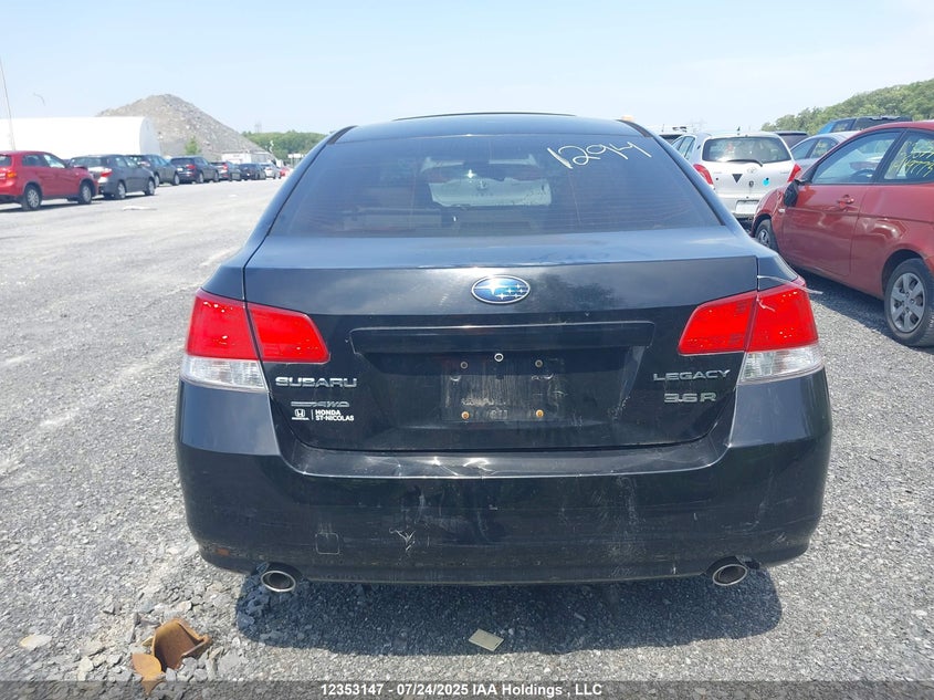 2011 Subaru Legacy 3.6 R Limited Package VIN: 4S3BMJK61B2247426 Lot: 12353147