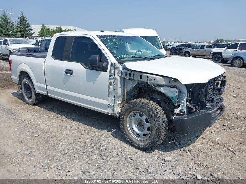 1FTEX1CB5JFD05559 2018 Ford F150 Super Cab auction photo 1