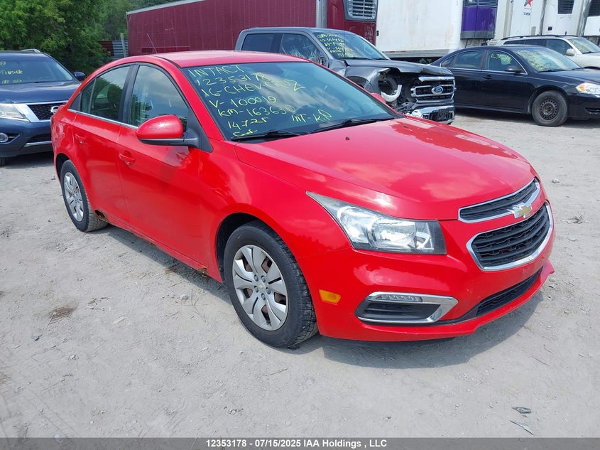 1G1PE5SB7G7100019 2016 Chevrolet Cruze auction photo 1