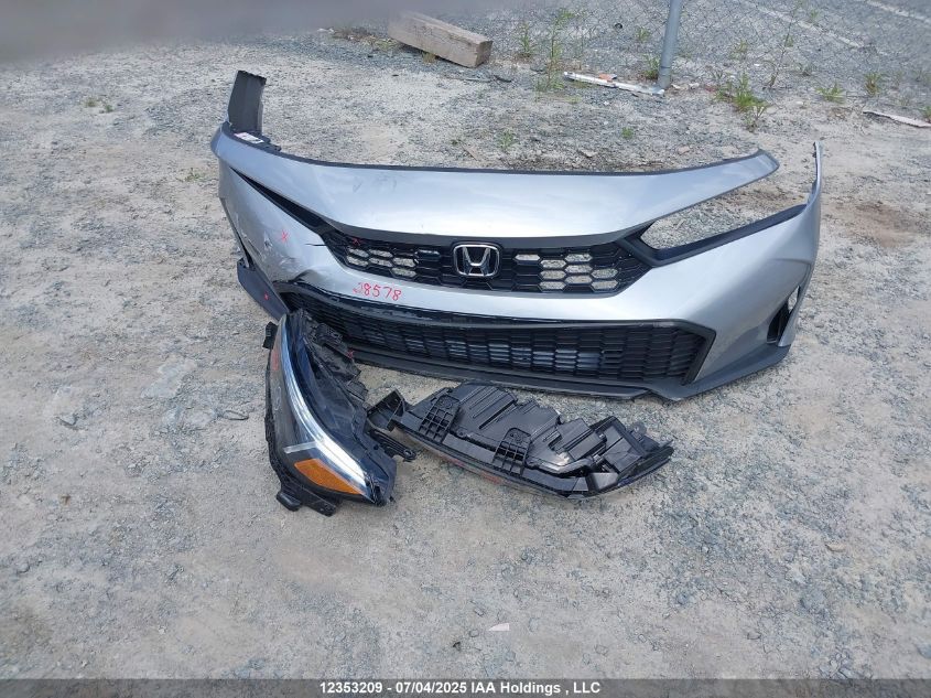 2025 Honda Civic Lx VIN: 2HGFE2F27SH107109 Lot: 12353209