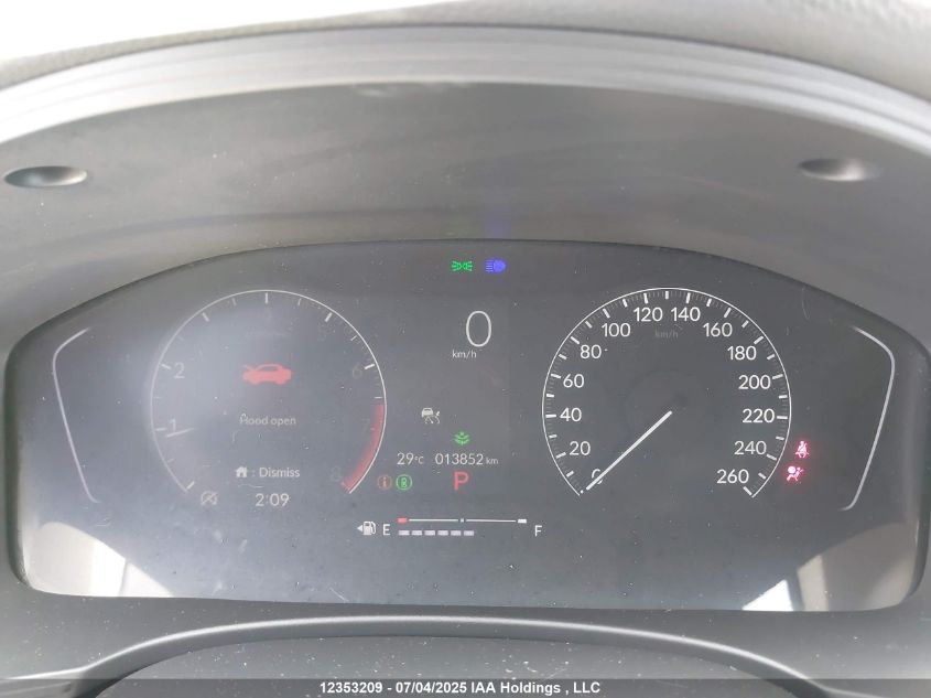 2025 Honda Civic Lx VIN: 2HGFE2F27SH107109 Lot: 12353209