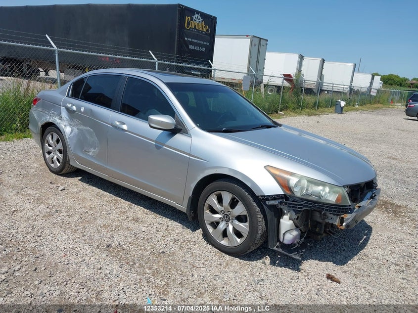 1HGCP26878A808211 2008 Honda Accord Ex-L auction photo 1