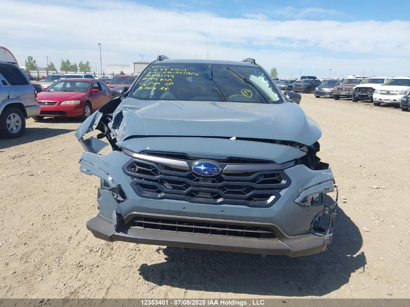 2025 Subaru Crosstrek Limited VIN: JF2GUHNC1S8281199 Lot: 12353401