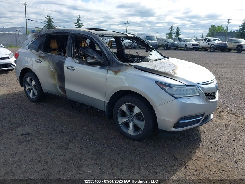 5FRYD4H29FB501725 2015 Acura Mdx auction photo 1
