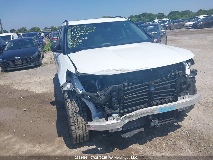 1FMSK8DH8MGA47920 2021 Ford Explorer Xlt auction photo 1