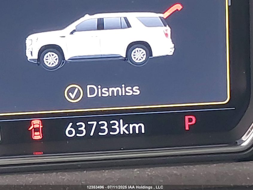 2021 GMC Yukon At4 VIN: 1GKS2CKD0MR479806 Lot: 12353496