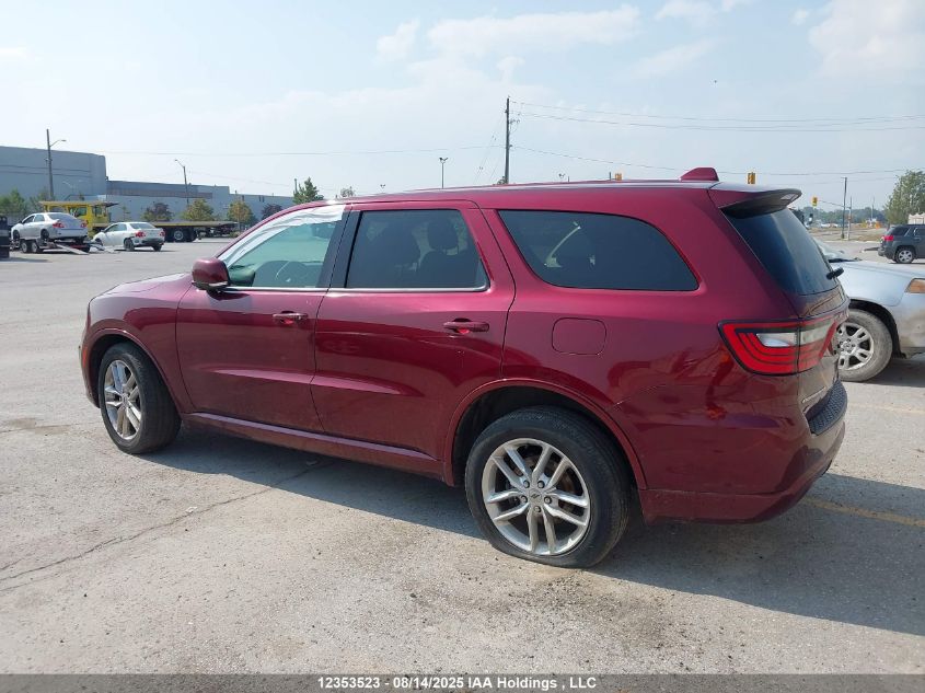 2021 Dodge Durango Gt VIN: 1C4RDJDG7MC573619 Lot: 12353523