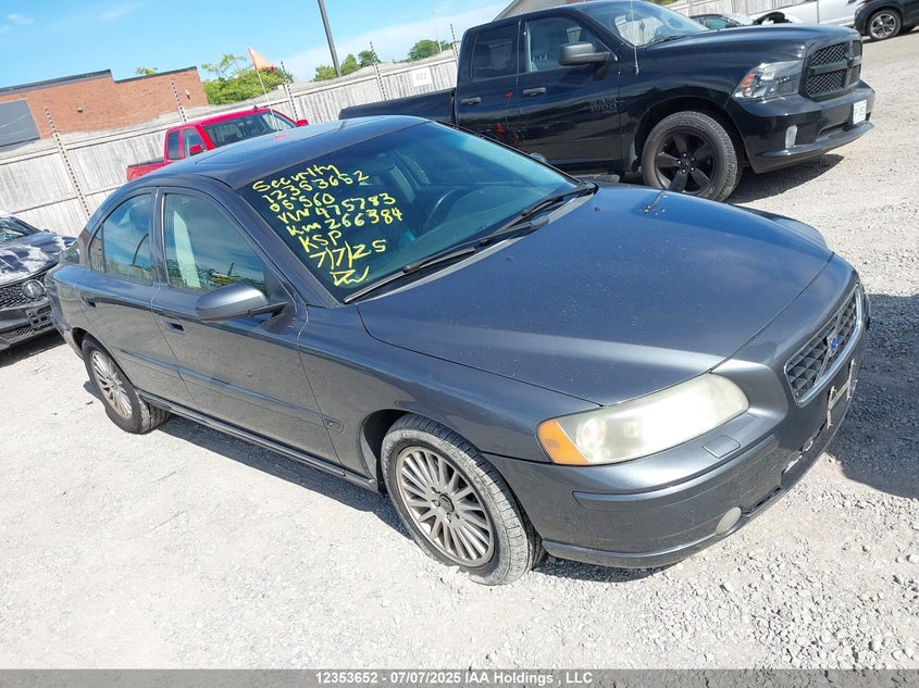 YV1RH592952475783 2005 Volvo S60 2.5T auction photo 1