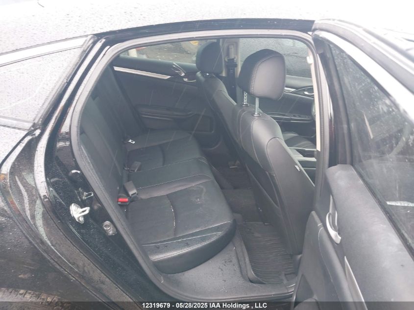 2018 Honda Civic Touring VIN: 2HGFC1F90JH100613 Lot: 12319679X