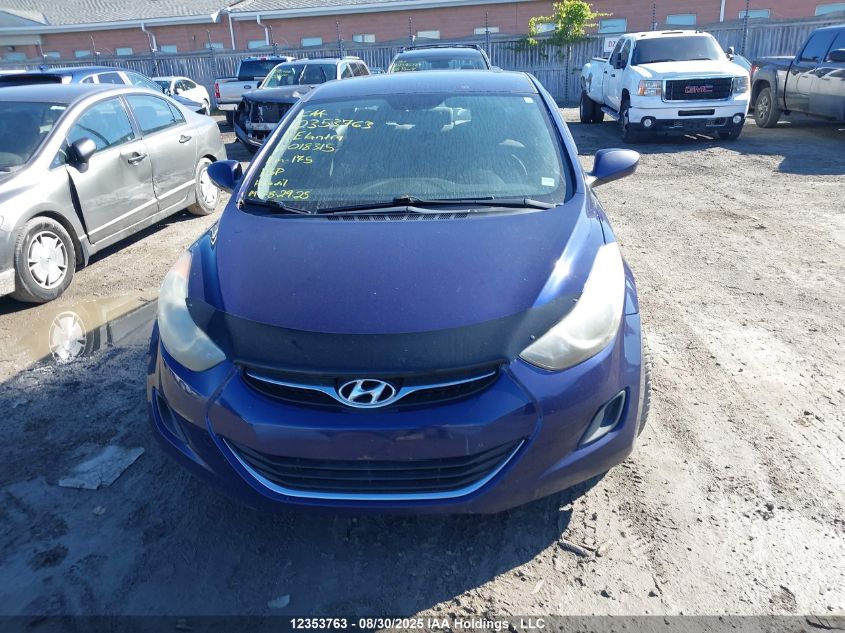 2011 Hyundai Elantra Gls/Limited VIN: 5NPDH4AE1BH018315 Lot: 12353763