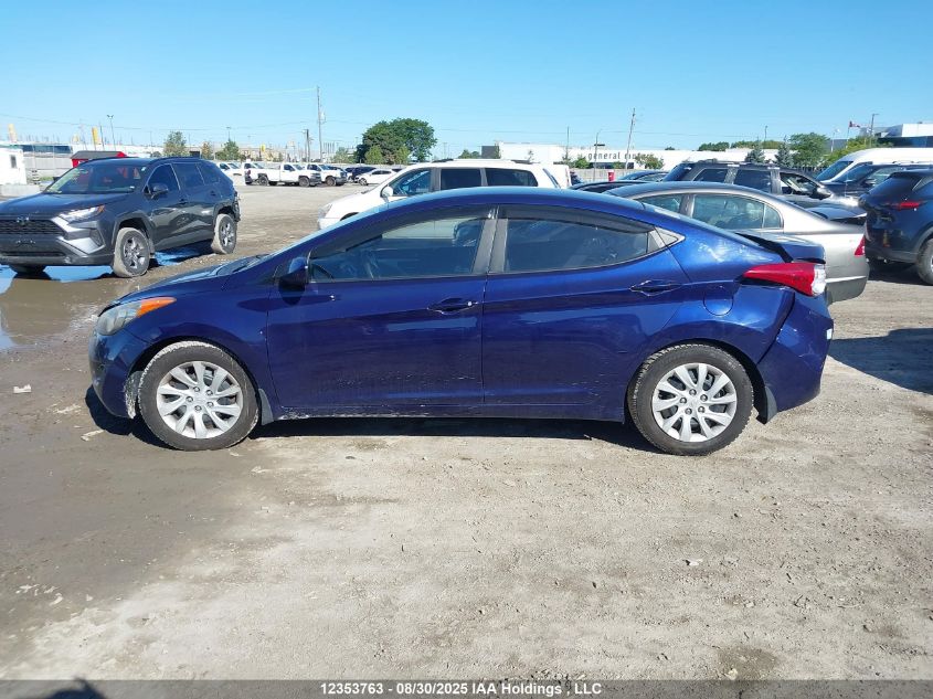2011 Hyundai Elantra Gls/Limited VIN: 5NPDH4AE1BH018315 Lot: 12353763