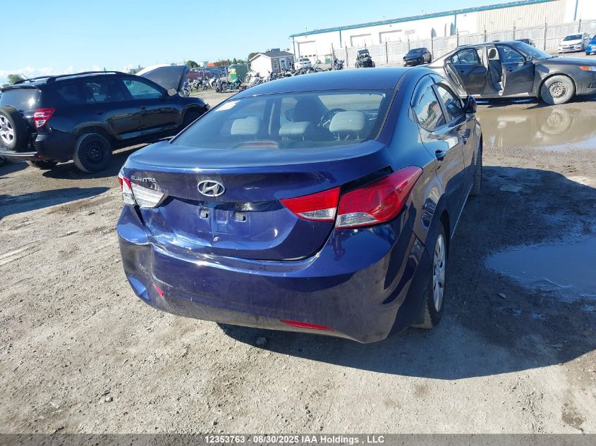 2011 Hyundai Elantra Gls/Limited VIN: 5NPDH4AE1BH018315 Lot: 12353763